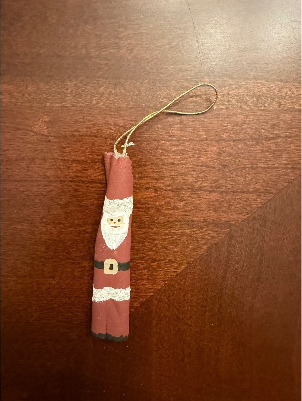 Vintage Santa Claus Hanging Christmas Decoration Ornament